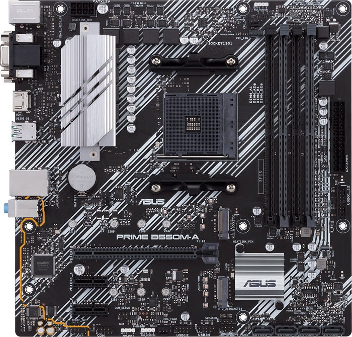 Asus Prime B550M-A Socket AM4 Micro ATX