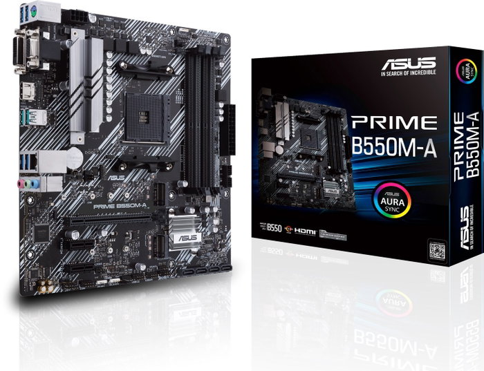Asus Prime B550M-A Socket AM4 Micro ATX
