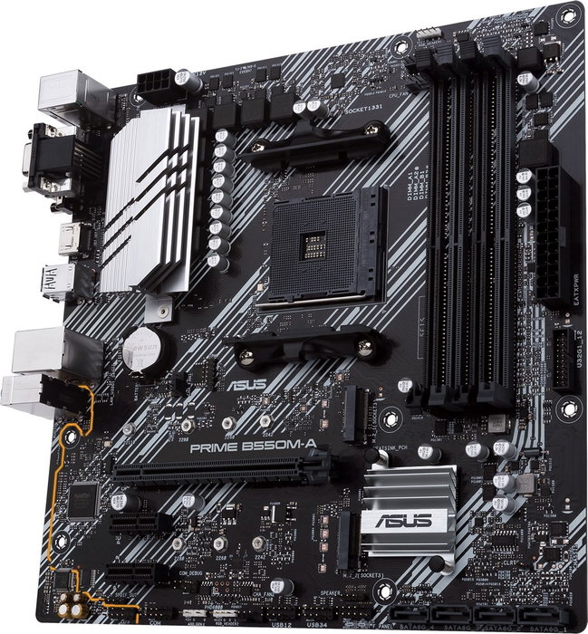 Asus Prime B550M-A Socket AM4 Micro ATX