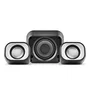 NGS COMET 2.1 Altavoces PC 2.1 con Subwoofer, 20W de Potencia, Sonido Envolvente, Alimentación USB, Entrada AUX 3.5mm, Color Negro o Blanco, Plug and Play