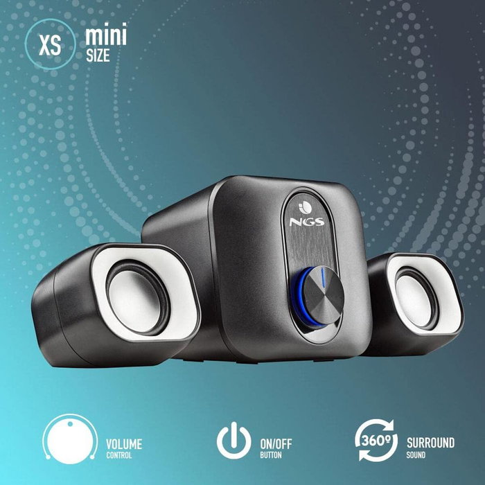 NGS Comet 2.1 Altavoces con Subwoofer 20W NGS Comet 2.1 Altavoces con Subwoofer 20W