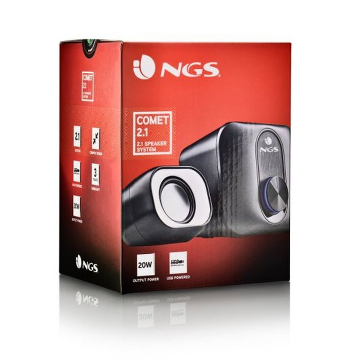 NGS Comet 2.1 Altavoces con Subwoofer 20W NGS Comet 2.1 Altavoces con Subwoofer 20W
