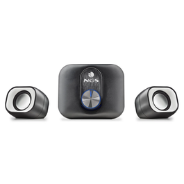 Ngs Altavoces Comet 2.1 - Sistema de Altavoces 2.1 con Subwoofer, 20W RMS
