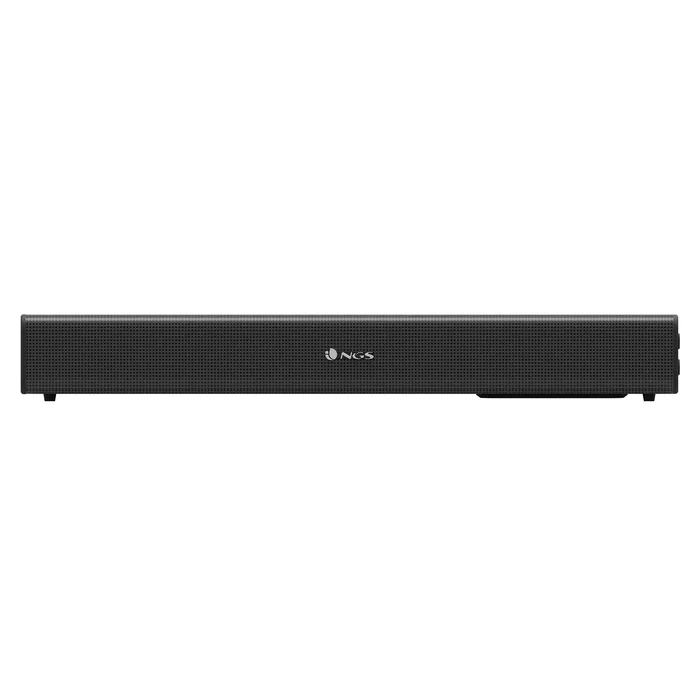 NGS Subway Barra de Sonido Bluetooth 40W 2.0 Negra para TV, con Entrada Óptica, Auxiliar, USB y Mando a Distancia