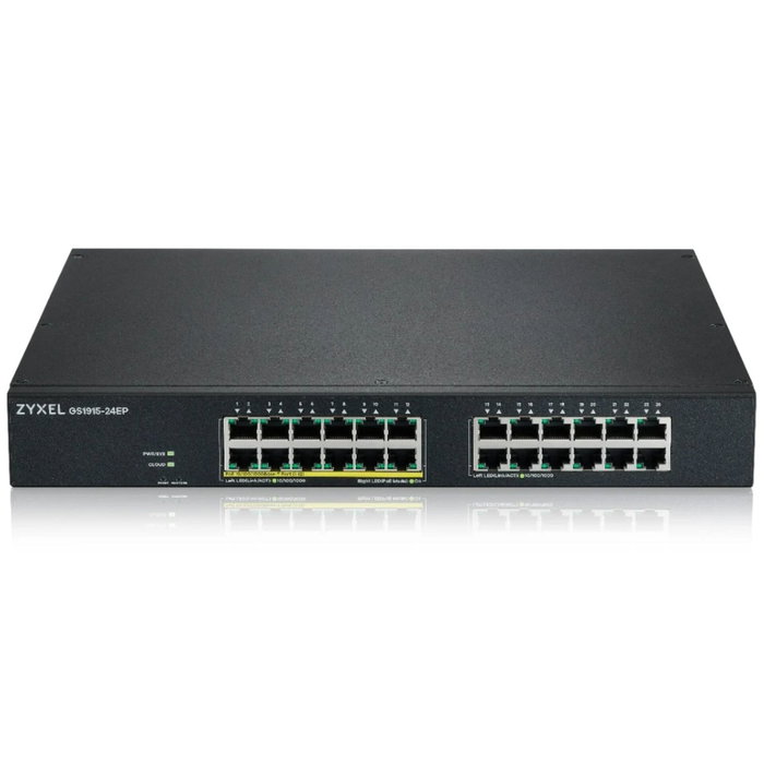Zyxel GS1915-24EP Switch Gestionado 24 Puertos 12 PoE 130W Zyxel GS1915-24EP Switch Gestionado 24 Puertos 12 PoE 130W