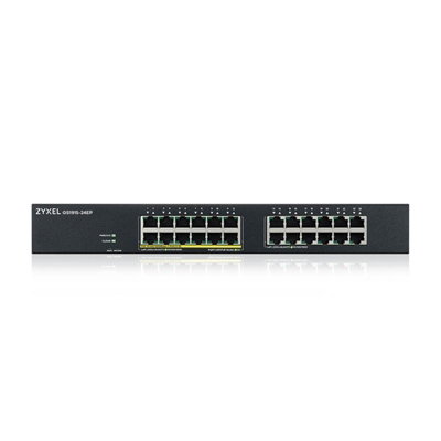 Zyxel GS1915-24EP-EU0101F Switch Gestionable 24 Puertos Gigabit Ethernet (12 PoE) 130W Zyxel GS1915-24EP-EU0101F Switch Gestionable 24 Puertos Gigabit Ethernet (12 PoE) 130W