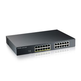 Zyxel GS1915-24EP Switch Gestionado Gigabit Ethernet 24 Puertos RJ-45, 12 Puertos PoE 130W 802.3at, Sin Ventilador, Nube NebulaFlex Cloud