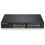 Zyxel GS1915-24EP Switch Gestionado Gigabit Ethernet PoE con 24 Puertos (12 PoE), Montaje en Rack, 130W Presupuesto PoE, Controlado por Nube, Modelo L2