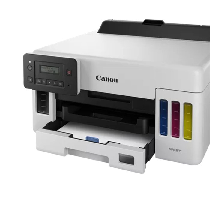 Canon MAXIFY GX5050 - Impresora de Tanque de Tinta a Color con Wi-Fi, Ethernet e Impresión en la Nube, Ideal para Oficina