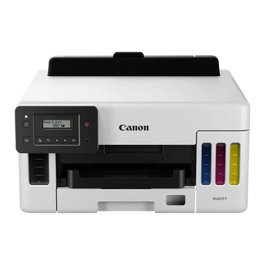 Canon MAXIFY GX5050 - Impresora de Tanque de Tinta a Color con Wi-Fi, Ethernet e Impresión en la Nube, Ideal para Oficina