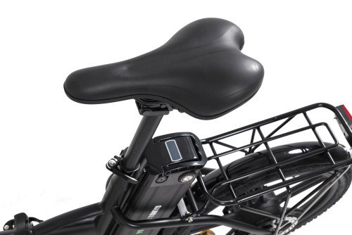 Youin Bicicleta Eléctrica Tokio Urbana 36V 10Ah 250W Plegable Rueda 20" Autonomía 40km LCD Display Batería Extraible Disco Negro