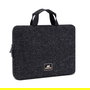 Rivacase 7913 Funda Protectora para Portátil 35.6 cm (14") Negro - Poliéster, Resistente a Golpes, Agua, Polvo y Rayones, con Asa y Bolsillo Trasero