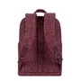 Rivacase Mochila para Portátil hasta 13.3" (33.8 cm) Ref. 7923, Borgoña, Poliéster Impermeable, con Compartimento para Tablet y Documentos, Unisex