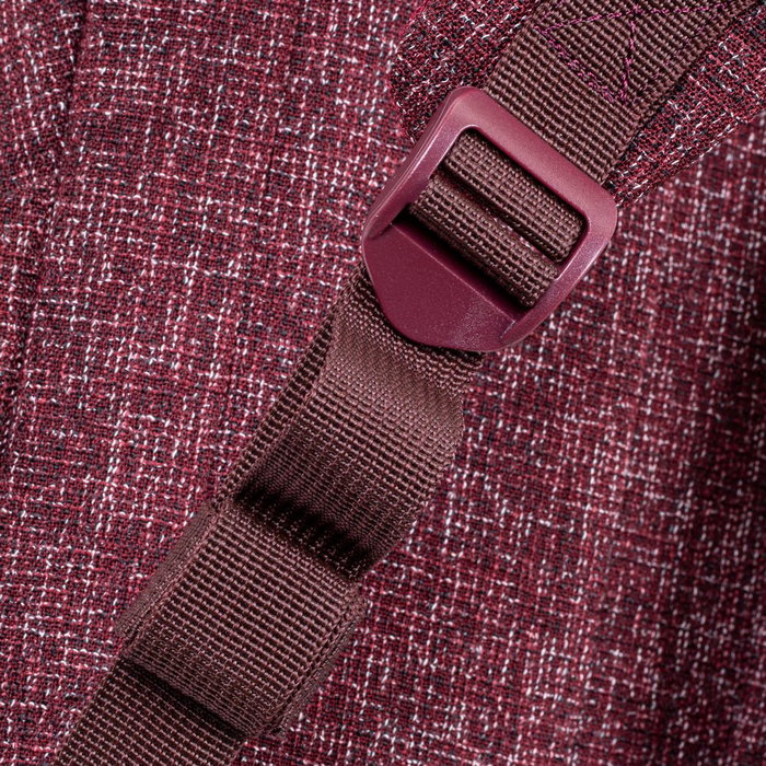 Rivacase Mochila para Portátil hasta 13.3" (33.8 cm) Ref. 7923, Borgoña, Poliéster Impermeable, con Compartimento para Tablet y Documentos, Unisex