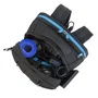 Rivacase Borneo 7860 Mochila Gaming para Portátil 17.3" Negro y Azul con Respaldo, Varios Compartimentos y Resistente al Agua