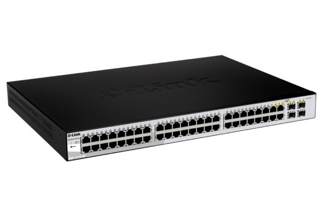 D-Link DGS-1210-48/E Switch Gestionable de 48 Puertos Gigabit y 4 Combo SFP