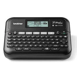 Brother PT-D460BTVP Impresora de Etiquetas de Sobremesa con Transferencia Térmica, 180 DPI, Teclado QWERTY, Bluetooth y USB, Pantalla LCD, para Cintas TZe hasta 18 mm