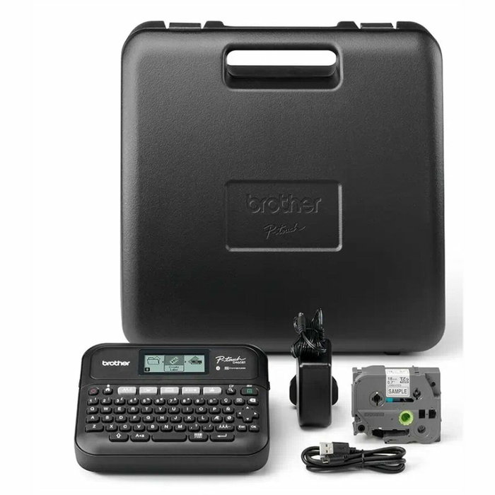 Brother PT-D460BTVP Rotuladora Electrónica con Bluetooth y USB Brother PT-D460BTVP Rotuladora Electrónica con Bluetooth y USB