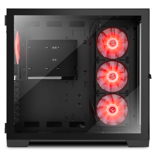NOX Hummer Astra Caja ATX Gaming con 2x USB 3.0, 1x USB Tipo-C y 4 Ventiladores ARGB de 120mm