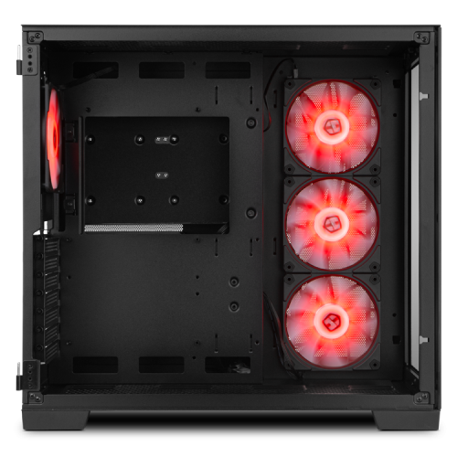 NOX Hummer Astra Caja ATX Gaming con 2x USB 3.0, 1x USB Tipo-C y 4 Ventiladores ARGB de 120mm