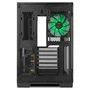 NOX Hummer Astra Caja PC Midi Tower Negro Gaming ATX 2x USB 3.0 1x USB-C 4 Ventiladores ARGB 120mm Cristal Templado Hasta 10 Ventiladores Compatible con Gráficas 420mm