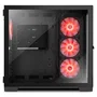 NOX Hummer Astra Caja PC Midi Tower Negro Gaming ATX 2x USB 3.0 1x USB-C 4 Ventiladores ARGB 120mm Cristal Templado Hasta 10 Ventiladores Compatible con Gráficas 420mm