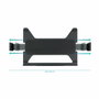 Tooq TQLH1117-B Soporte Adaptador para Portátiles de 11,6 a 17,3 Pulgadas Negro