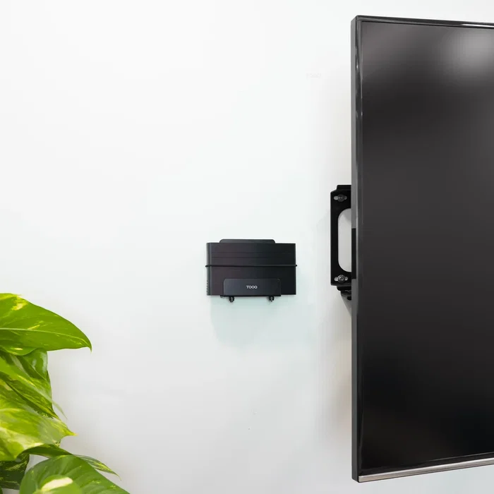 Tooq TQMPM4776 Soporte Universal de Pared para Router, MiniPC o Multimedia
