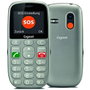 Gigaset Life Series GL390 - Smartphone Gris con Pantalla 2.2", Batería 800mAh, Función SOS y Base de Carga