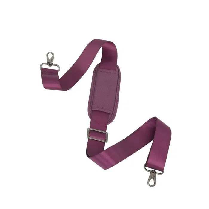 Rivacase 8231 Bandolera para Portátil hasta 15.6" con Compartimento para Tablet, Maletín Acolchado Púrpura