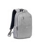 Rivacase 7760 Suzuka Mochila Portátil 15.6 Pulgadas, Compartimento para Laptop, Tablet, Antirrobo, Gris, 17 Litros