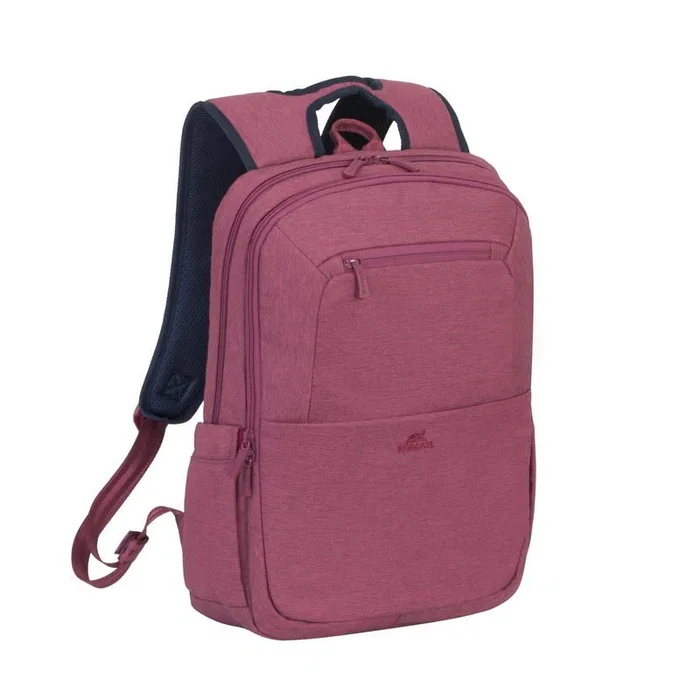 Rivacase 7760 Maletín Mochila para Portátil 15.6" (39,6 cm) Rojo - Poliéster, Resistente al Agua, 550 g