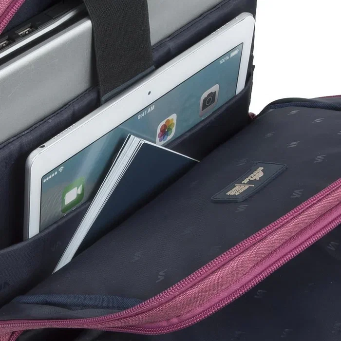 Rivacase 7760 Maletín Mochila para Portátil 15.6" (39,6 cm) Rojo - Poliéster, Resistente al Agua, 550 g