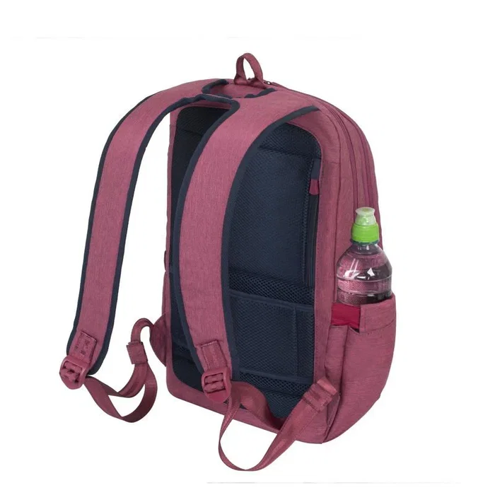 Rivacase 7760 Maletín Mochila para Portátil 15.6" (39,6 cm) Rojo - Poliéster, Resistente al Agua, 550 g