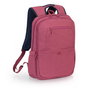 Rivacase 7760 Suzuka Mochila para Portátil de 15.6 Pulgadas, Resistente al Agua, con Compartimento para Tablet y Bolsillo Antirrobo, Rojo