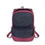 Rivacase 7760 Suzuka Mochila para Portátil de 15.6 Pulgadas, Resistente al Agua, con Compartimento para Tablet y Bolsillo Antirrobo, Rojo