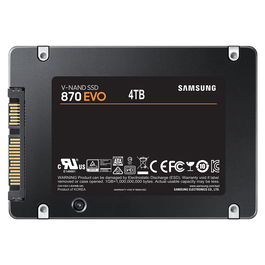 Samsung 870 EVO 4TB 2.5" 560 MB/s 6 Gbit/s SSD V-NAND MLC