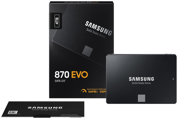 SAMSUNG 870 EVO 4 TB 2.5 pulg. SSD SATA III