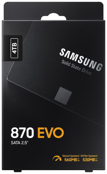 SAMSUNG 870 EVO 4 TB 2.5 pulg. SSD SATA III