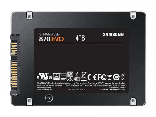 SAMSUNG 870 EVO 4 TB 2.5 pulg. SSD SATA III