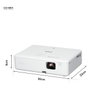 Epson CO-W01 Proyector Multimedia WXGA 3LCD 3000 Lúmenes