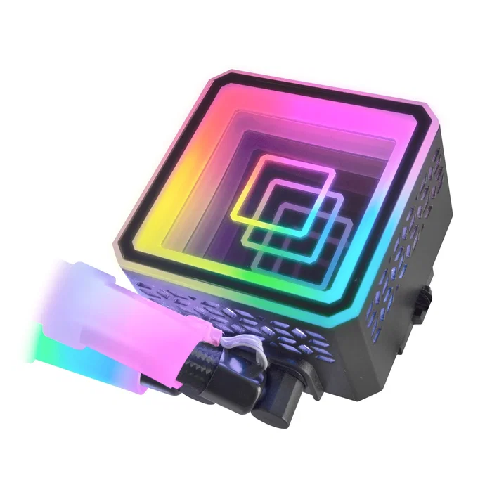 Mars Gaming ML-ULTRA240 Sistema de Refrigeración Líquida AIO 240mm Negro, Iluminación ARGB 360°, Espejo Infinito, TDP 500W, OPTI-CHAMBER 3rd Gen, Compatible con Intel/AMD