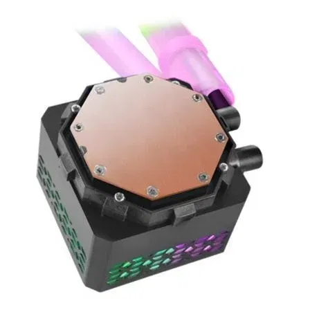 Mars Gaming ML-ULTRA240 Refrigeración Líquida 240mm Negro TDP 500W con Espejo Infinito ARGB y Ventiladores FDB