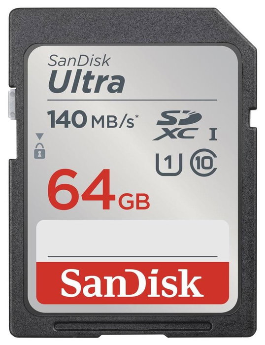SanDisk Ultra SDXC UHS-I 64 GB SanDisk Ultra SDXC UHS-I 64 GB