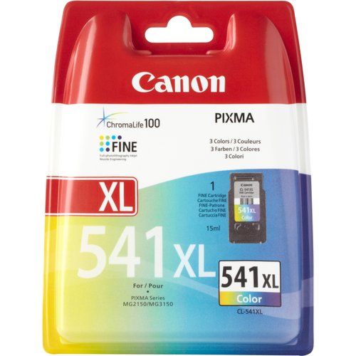 Canon CL-541XL Cartucho de Tinta Tricolor de Alto Rendimiento (XL) Canon CL-541XL Cartucho de Tinta Tricolor de Alto Rendimiento (XL)