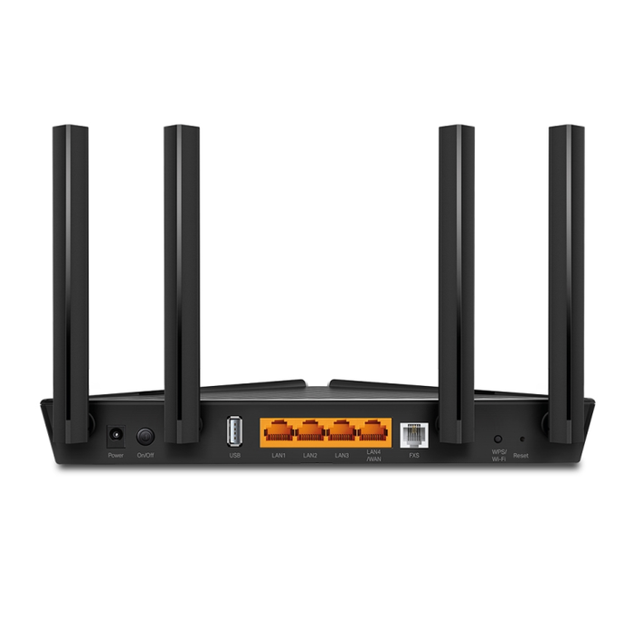 TP-Link XX230V Router Inalámbrico Gigabit Ethernet Doble Banda Wi-Fi 6 (2,4 GHz / 5 GHz) Negro