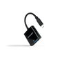 Nanocable Conversor USB-C a VGA 10 cm Negro 10.16.4101-BK