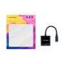 Nanocable Conversor USB-C a VGA 10 cm Negro 10.16.4101-BK
