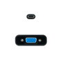 Nanocable Conversor USB-C a VGA 10 cm Negro 10.16.4101-BK