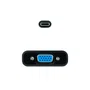 Nanocable Adaptador Conversor USB-C a VGA 10.16.4101-BK Negro, Soporta Resolución 1920x1200@60Hz, Plug & Play, para MacBook Pro, Chromebook, Longitud Cable 10cm